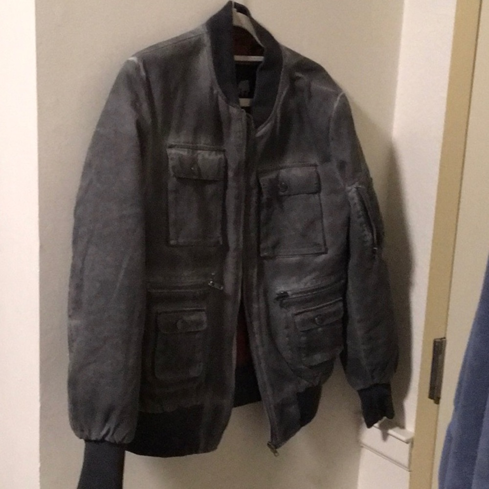 American Stitch Bomber worn twice